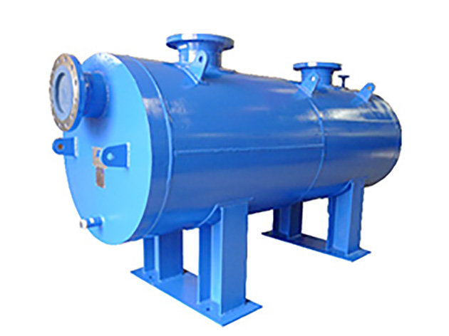 Plate and shell heat exchanger